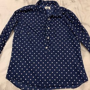 Polka dot blouse